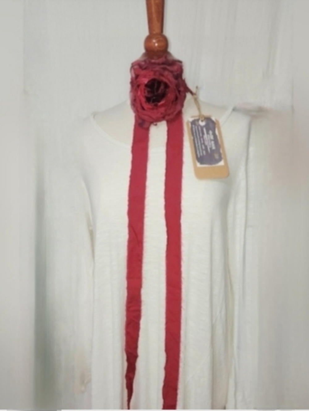 JABOT💕MULBERRY JAM💕 OOAK MOSSIE ANNA ARTISAN DESIGN